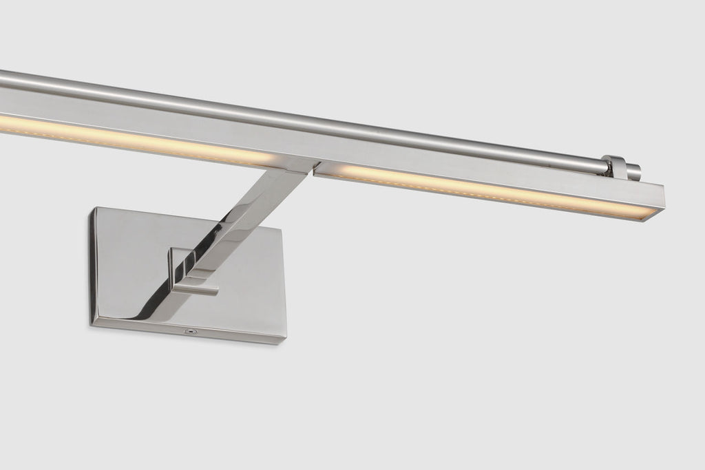 Kal 18 Picture Light polished nickel 3000K 90 CRI