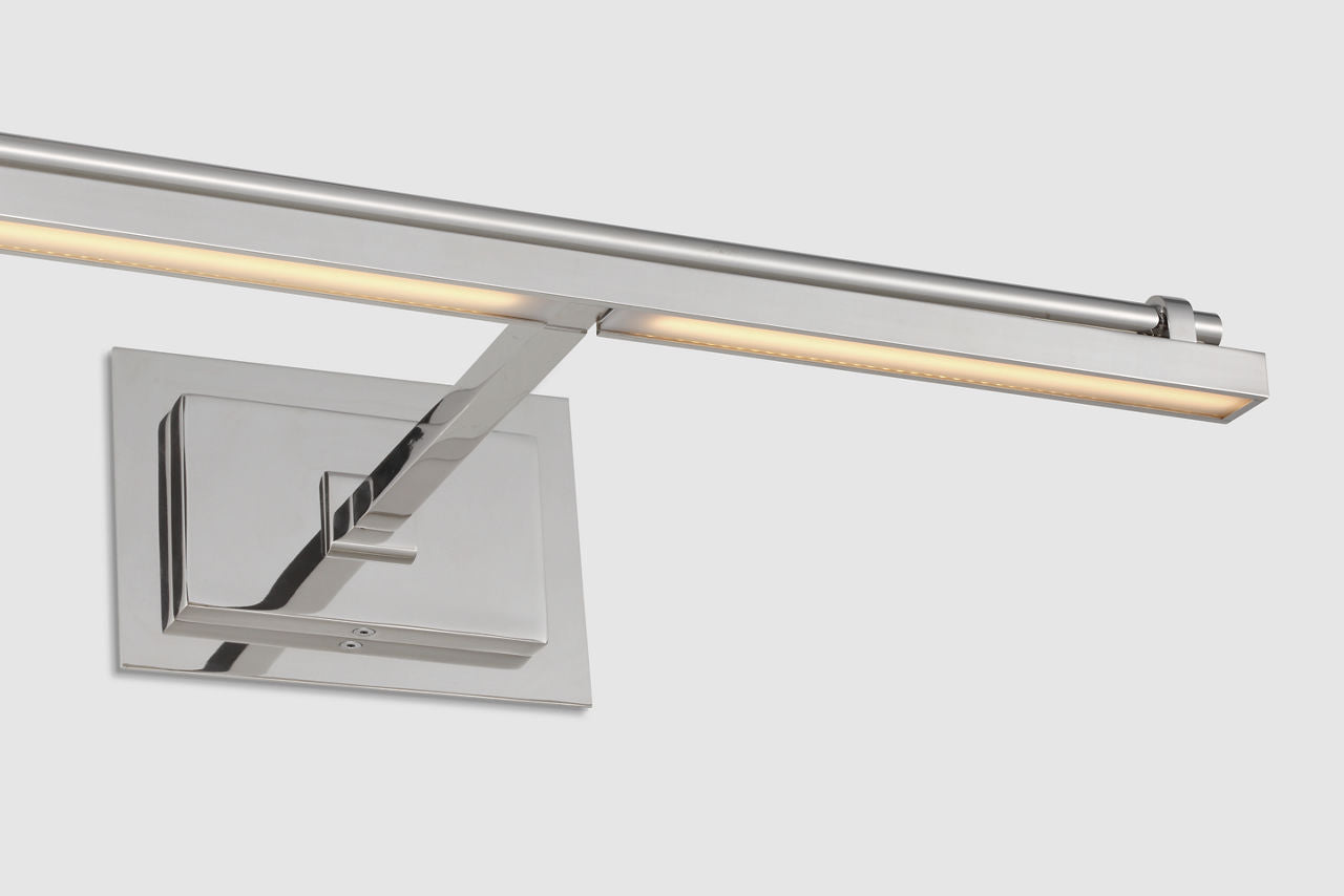 Kal 18 Picture Light polished nickel 3000K 90 CRI
