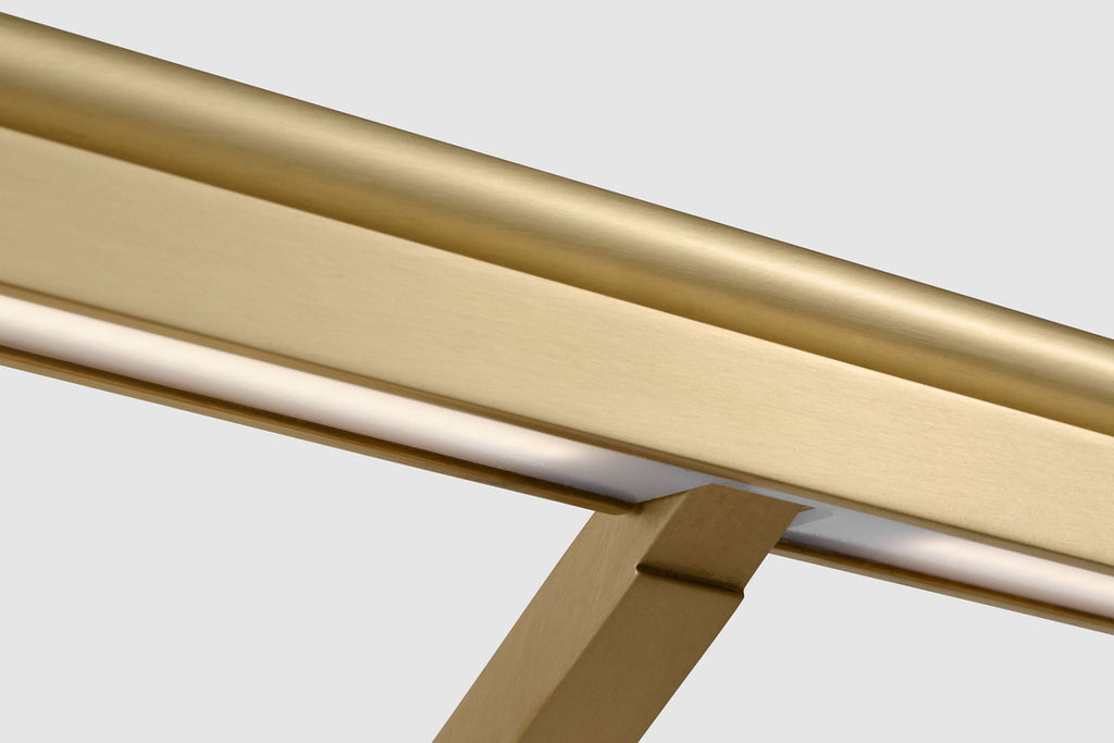 Kal 24 Picture Light Natural Brass 3000K 90 CRI