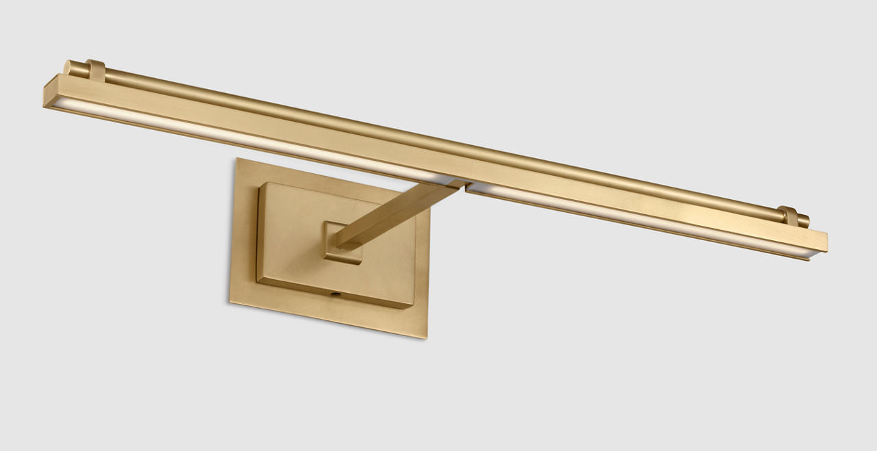 Kal 24 Picture Light Natural Brass 3000K 90 CRI