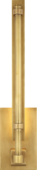 Kal Small Sconce Natural Brass 3000K 90 CRI integrated led 90 cri 3000k 120v