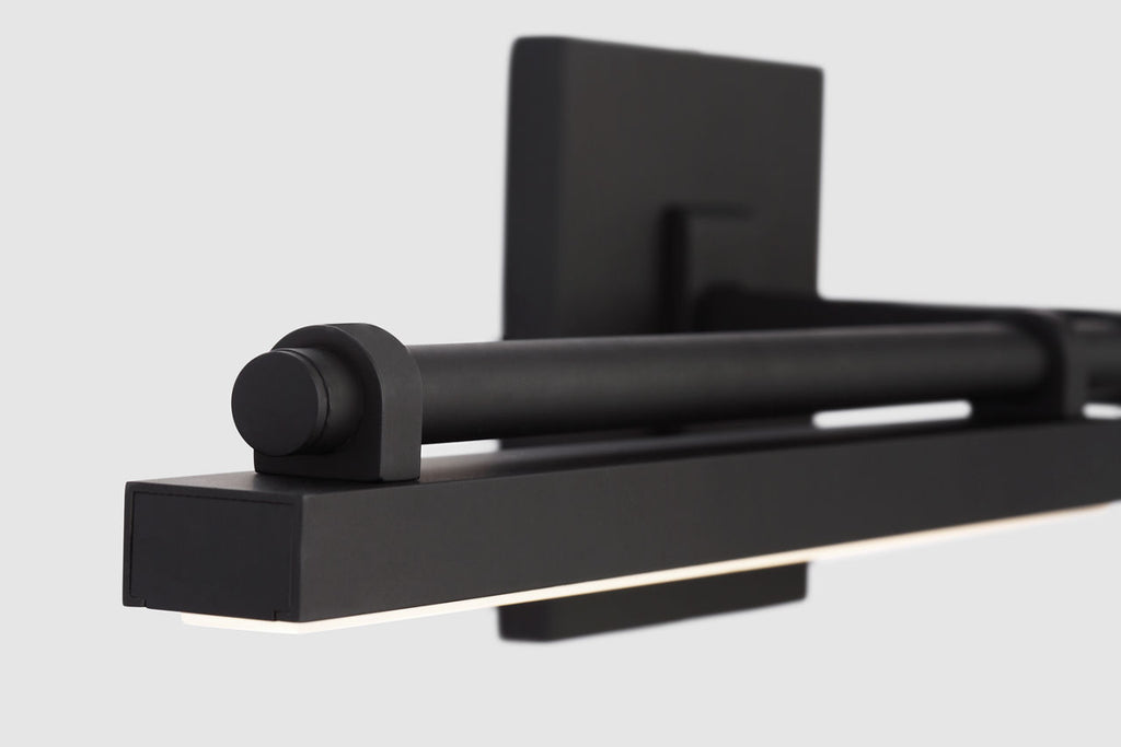 Kal Medium Vanity Nightshade Black Integrated LED 90 CRI 3000K 120-277V