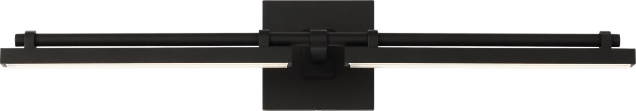 Kal Medium Vanity Nightshade Black Integrated LED 90 CRI 3000K 120-277V