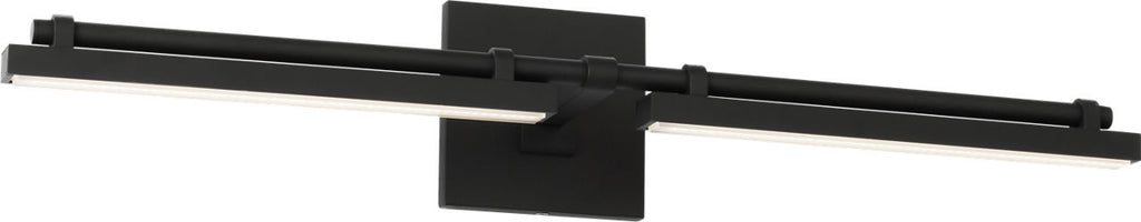 Kal Medium Vanity Nightshade Black Integrated LED 90 CRI 3000K 120-277V