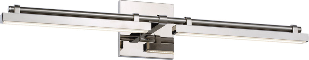 Kal Medium Vanity Polished Nickel Integrated LED 90 CRI 3000K 120-277V