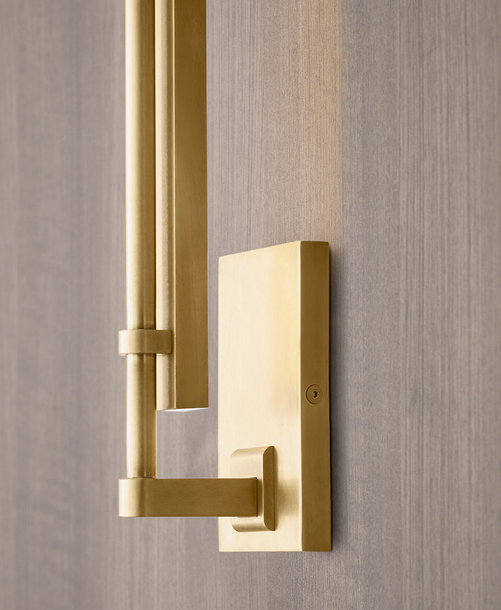 Kal Small Sconce Natural Brass 3000K 90 CRI integrated led 90 cri 3000k 120v