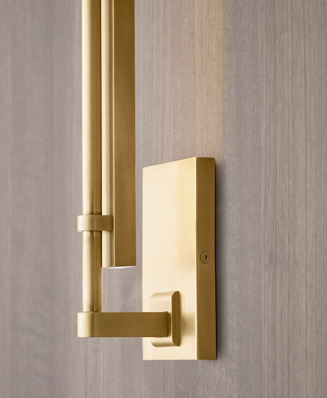 Kal Small Sconce Natural Brass 3000K 90 CRI integrated led 90 cri 3000k 120v