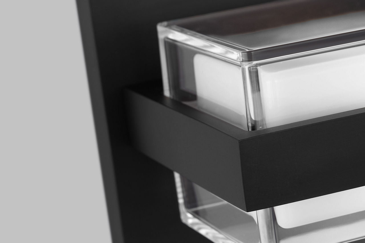 Kamden 1-Light Wall/Bath Nightshade Black LED 3000K 90 CRI90 cri 3000k 120v