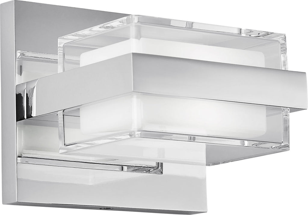 Kamden 1-Light Wall/Bath Chrome LED 3000K 90 CRI90 cri 3000k 277v