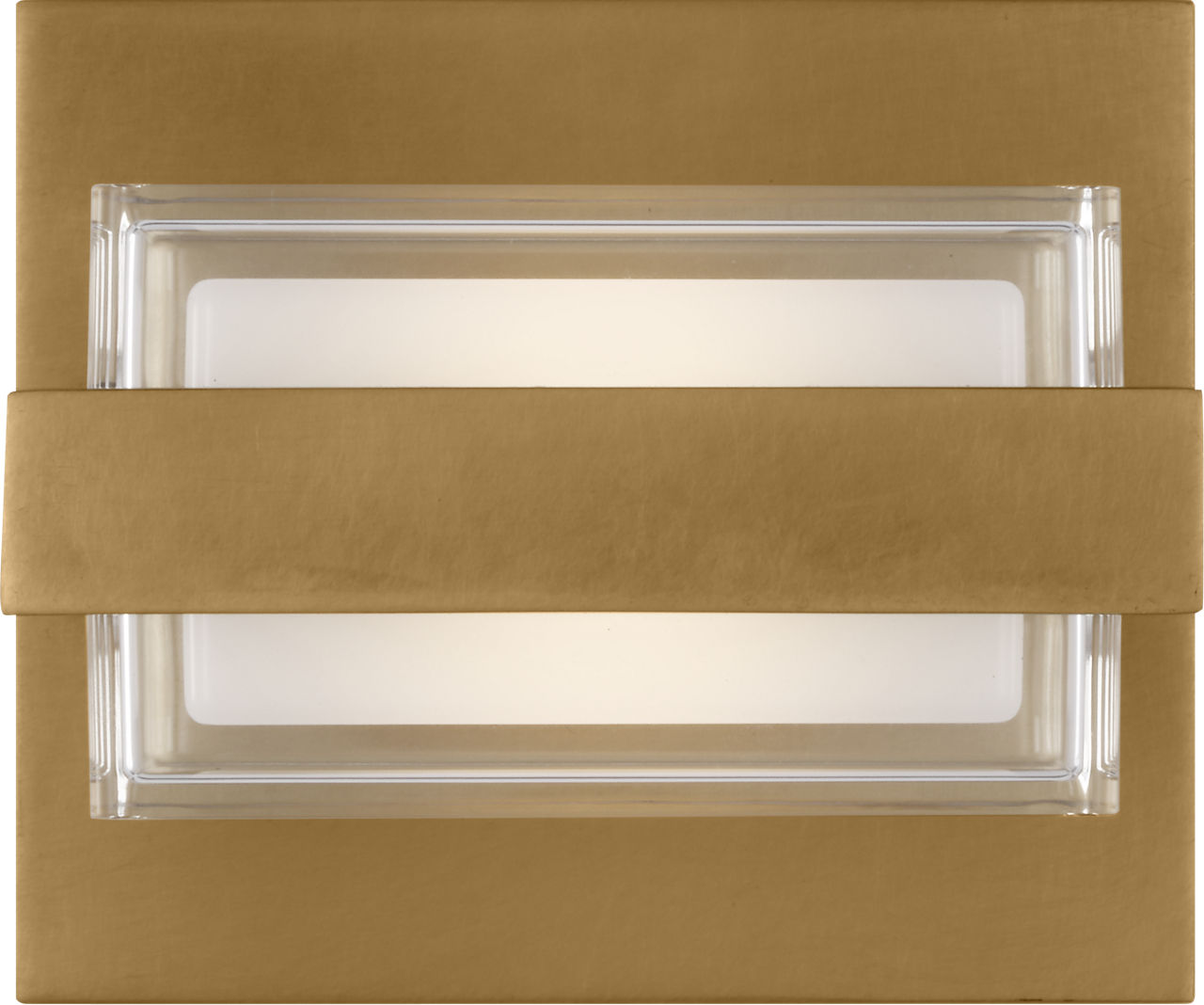 Kamden 1-Light Wall/Bath Natural Brass LED 3000K 90 CRI90 cri 3000k 120v