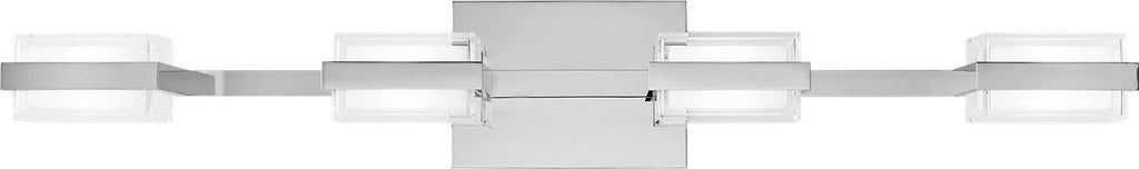 Kamden 4-Light Bath Chrome 3000K 90 CRI LED 3000k 120v