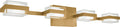 Kamden 4-Light Bath Natural Brass LED 3000K 90 CRI90 cri 3000k 277v