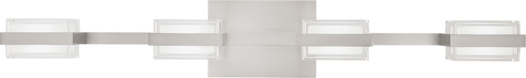Kamden 4-Light Bath Satin Nickel LED 3000K 90 CRI90 cri 3000k 120v