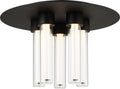Kola 13 Flush Mount Nightshade Black 2700K 90 CRI integrated led 90 cri 2700k 120v