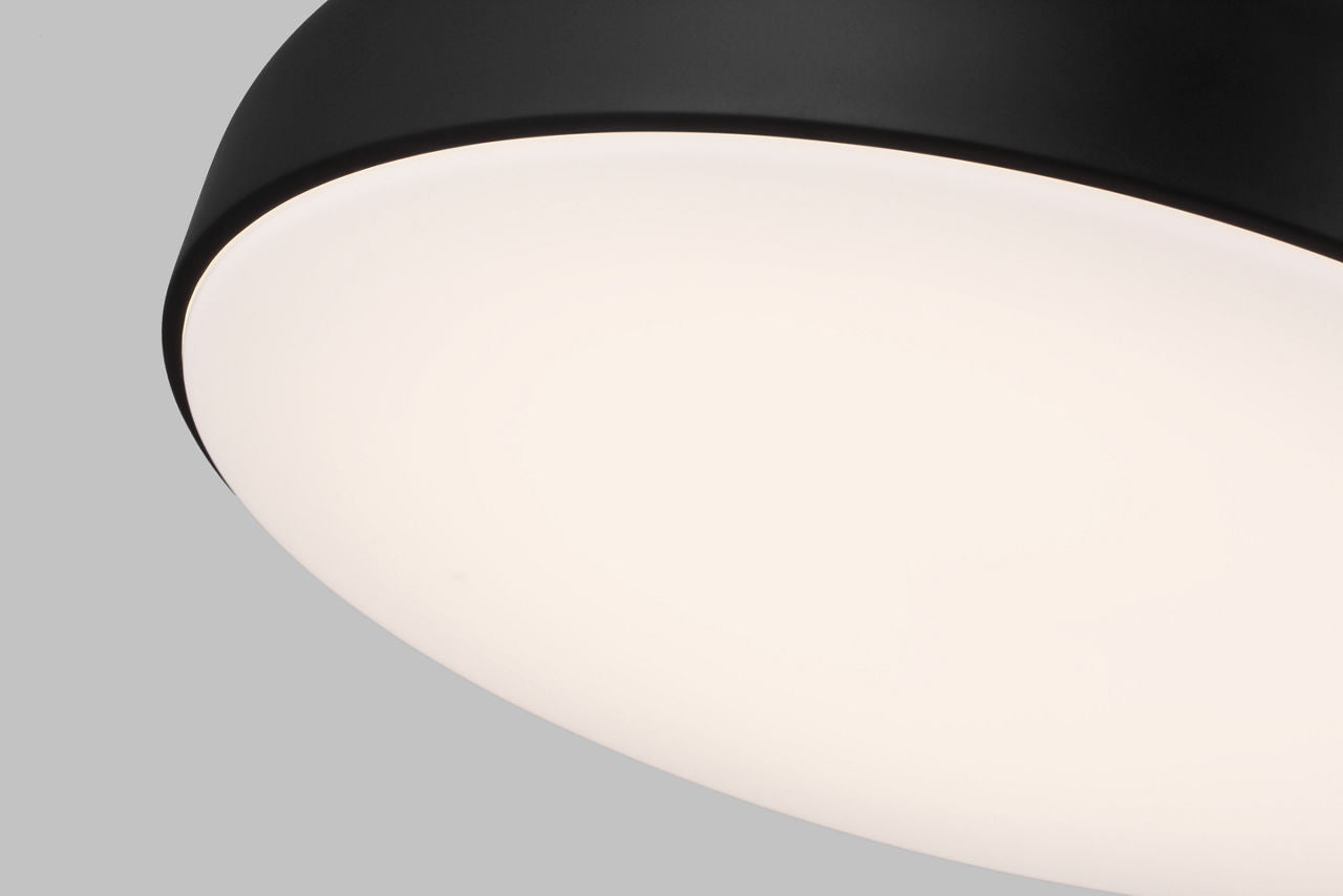 Kosa 18 Ceiling Nightshade Black 3000K 90 CRI integrated led 90 cri 3000k 120v-277v unv