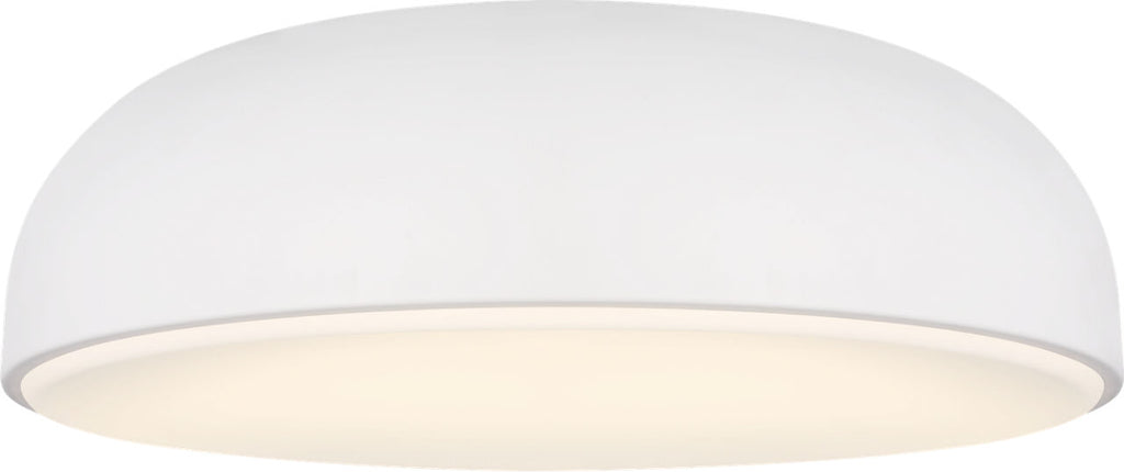 Kosa 13 Flush Mount matte White 3000K 90 CRI integrated led 90 cri 3000k 120v (t24)