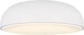 Kosa 13 Flush Mount matte White 3000K 90 CRI integrated led 90 cri 3000k 277v