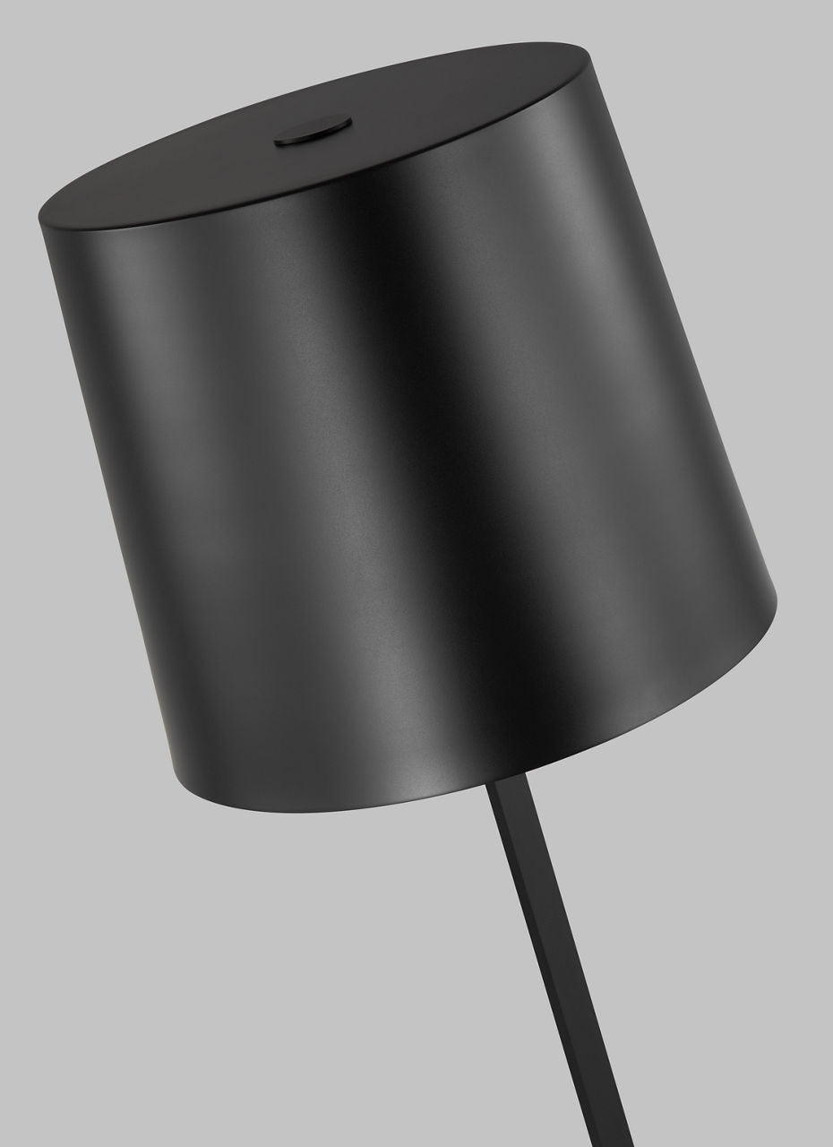 Lucia Outdoor Large Floor Lamp Black 2700K 90 CRI