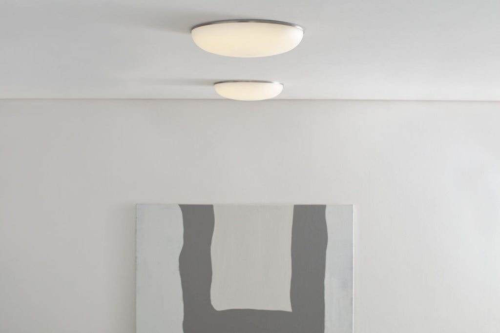 Megan Flush Mount Satin Nickel 2700K 90 CRI led 90 cri 2700k 120v