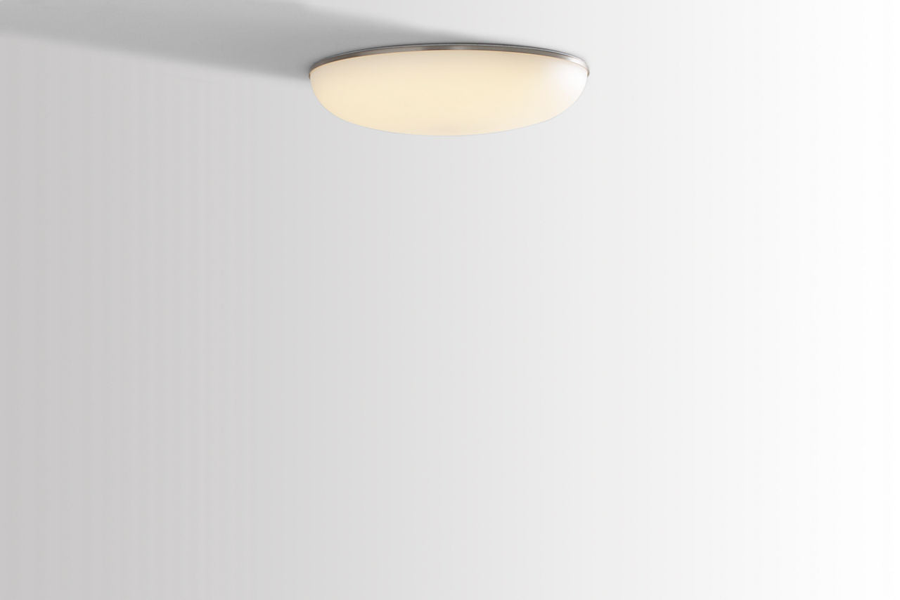 Megan Flush Mount Satin Nickel LED 3000K 90 CRI90 cri 3000k 277v