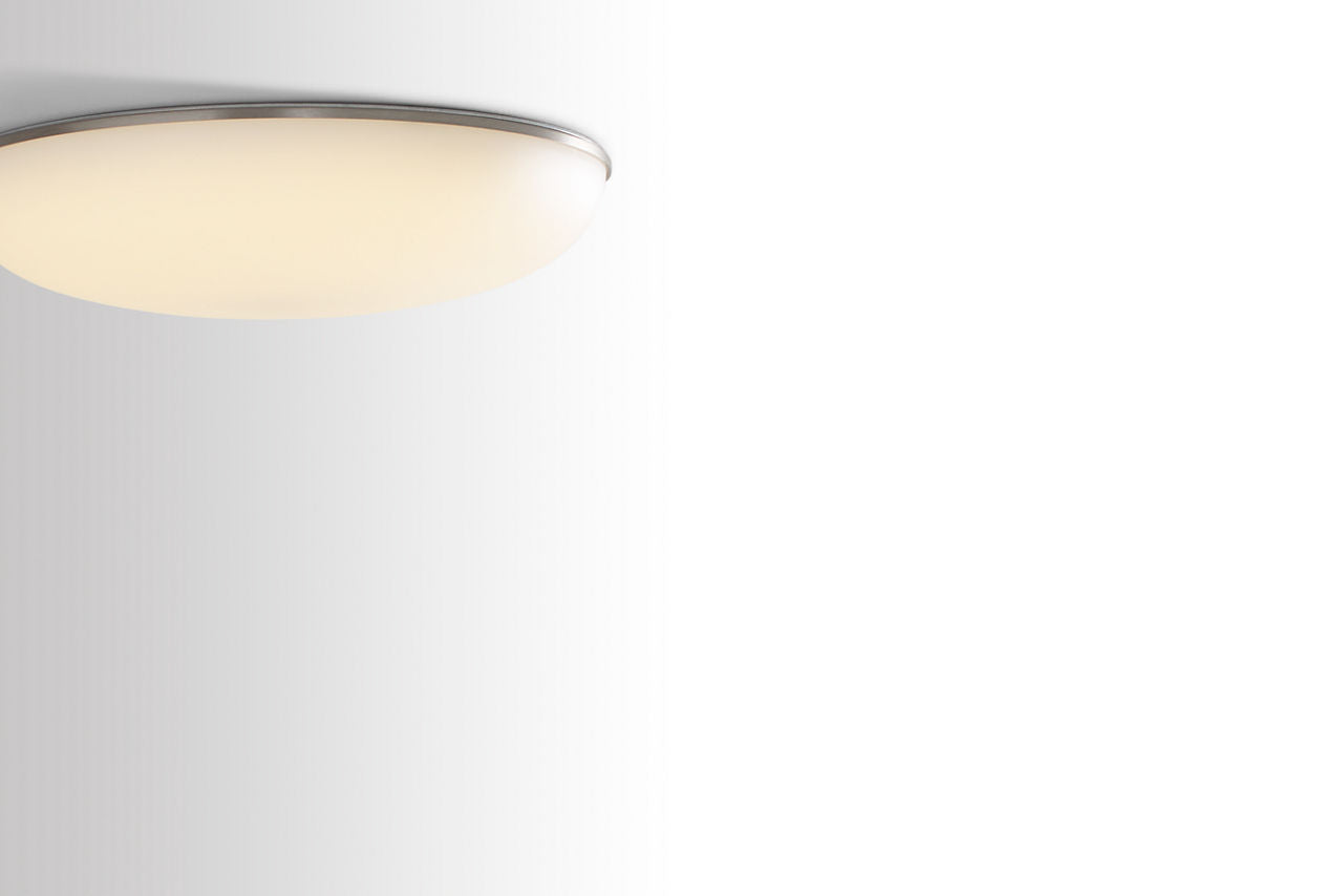 Megan Flush Mount Satin Nickel 2700K 90 CRI LED 2700k 277v