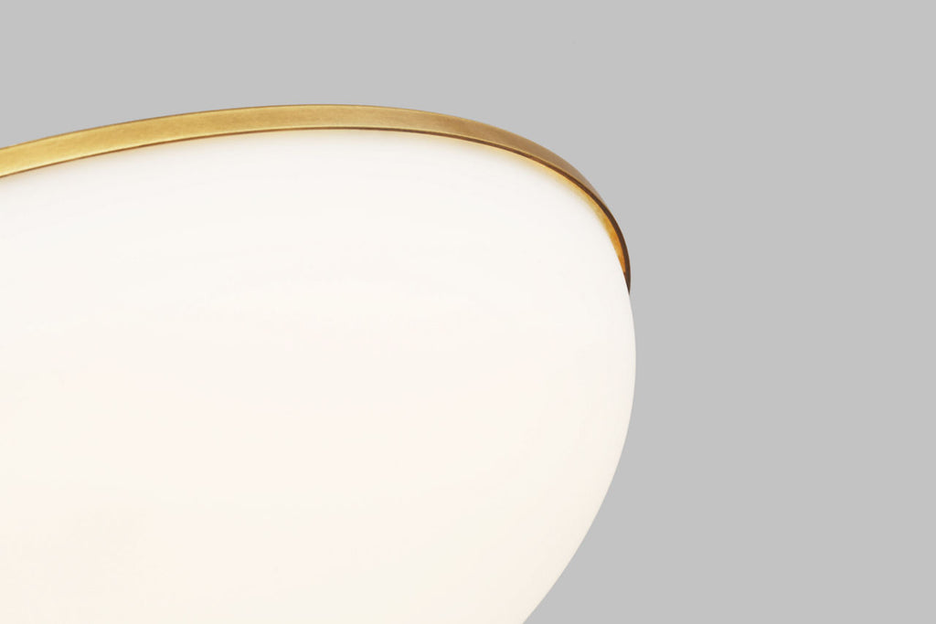 Megan Flush Mount plated brass LED 3000K 90 CRI90 cri 3000k 277v