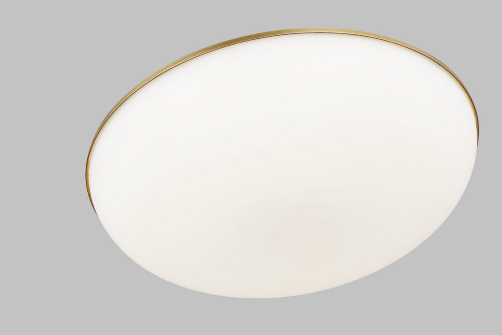 Megan Flush Mount plated brass LED 3000K 90 CRI90 cri 3000k 277v