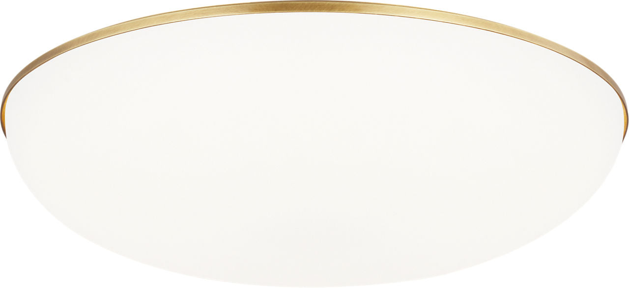 Megan Flush Mount plated brass LED 3000K 90 CRI90 cri 3000k 277v