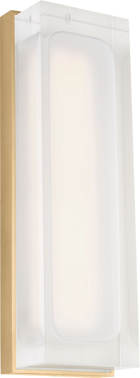 Milley 13 Wall Natural Brass 3000K 90 CRI