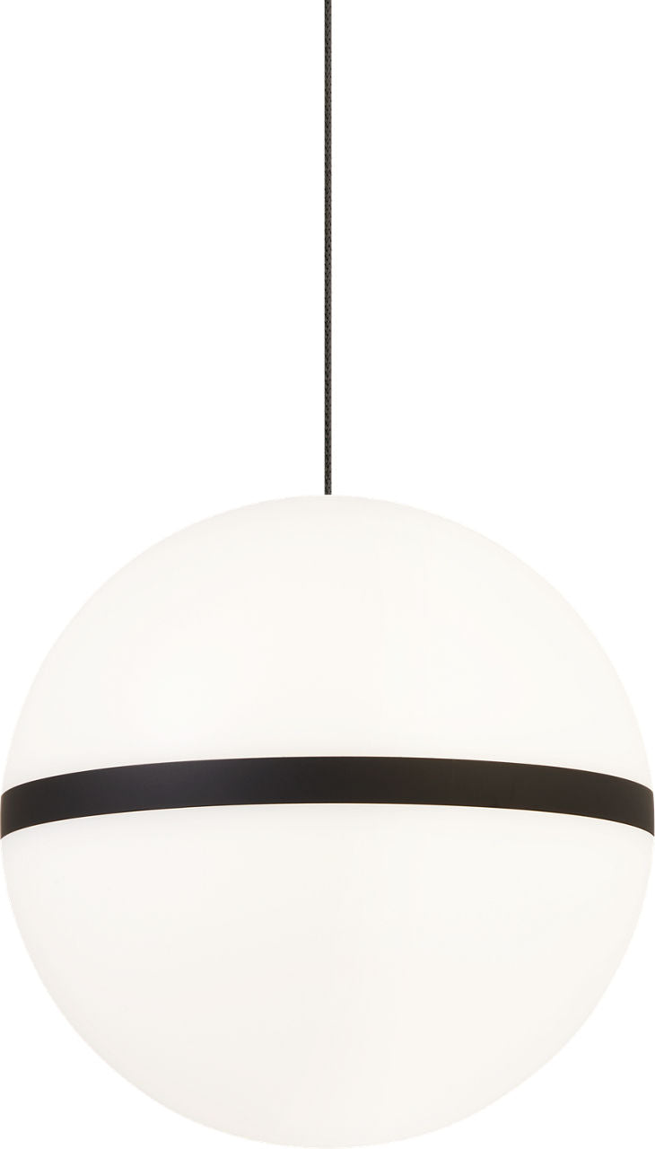 Mini Hanea Pendant | Nightshade Black | Acrylic Shade Monopoint Bulb(s) Included