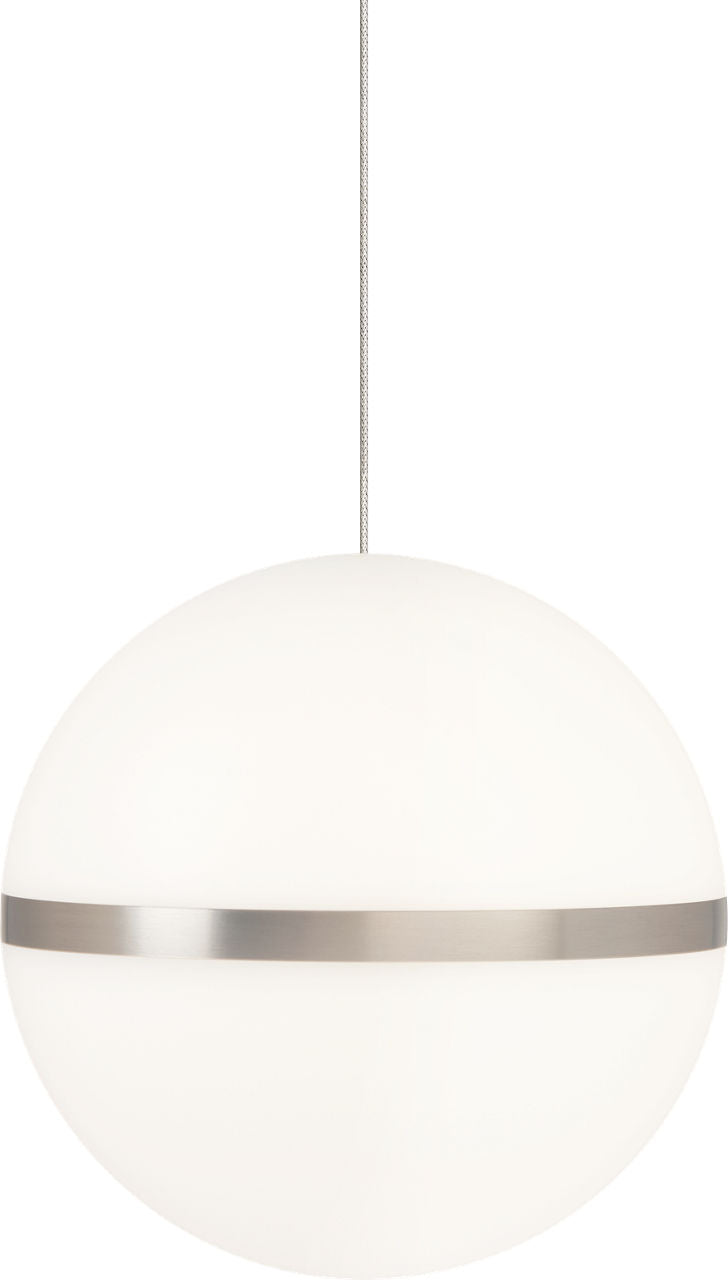 Mini Hanea Pendant | Satin Nickel | Acrylic Shade Monopoint Bulb(s) Included