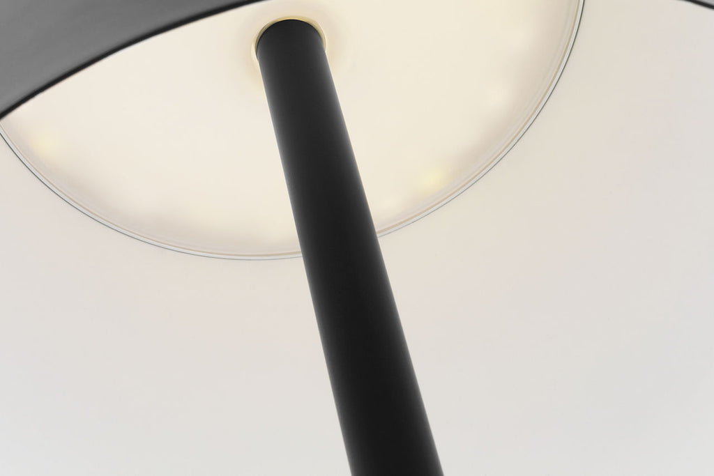 Nevis Outdoor Large Floor Lamp Black 2700K 90 CRI