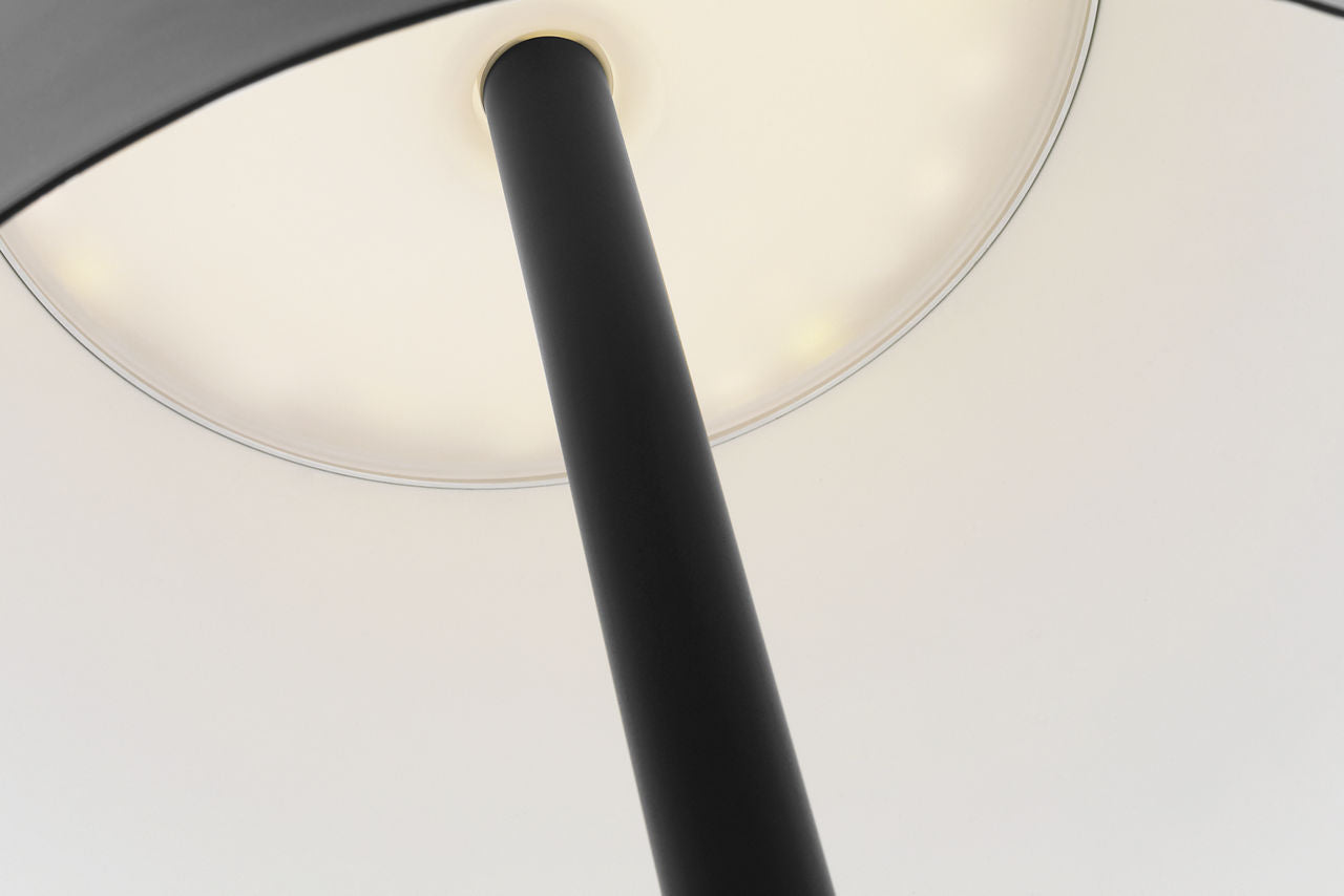 Nevis Outdoor Large Floor Lamp Black 2700K 90 CRI