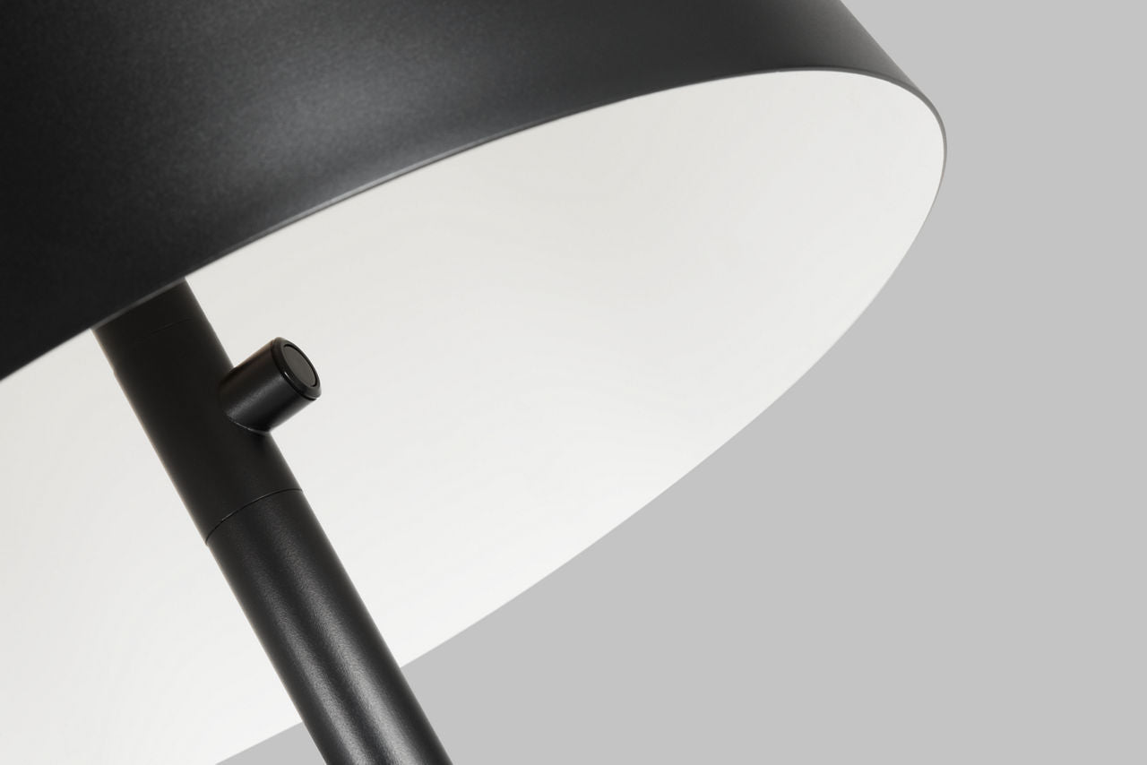 Nevis Outdoor Large Floor Lamp Black 2700K 90 CRI