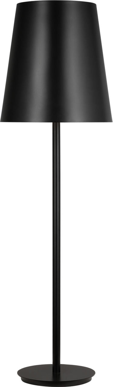 Nevis Outdoor Large Floor Lamp Black 2700K 90 CRI