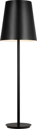 Nevis Outdoor Large Floor Lamp Black 2700K 90 CRI