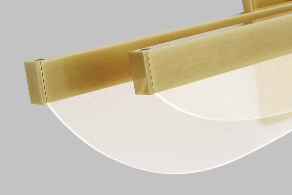 Nyra 25 Bath plated brass 3000K 90 CRI integrated led 90 cri 3000k 277v