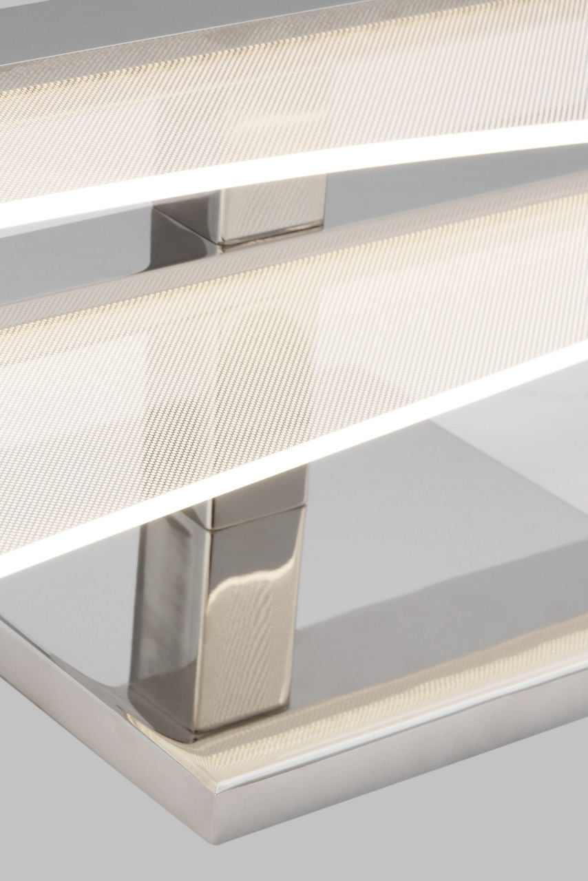 Nyra 25 Bath Polished Nickel LED 90 CRI 3000K 120V
