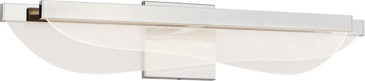 Nyra 25 Bath polished nickel 3000K 90 CRI integrated led 90 cri 3000k 277v