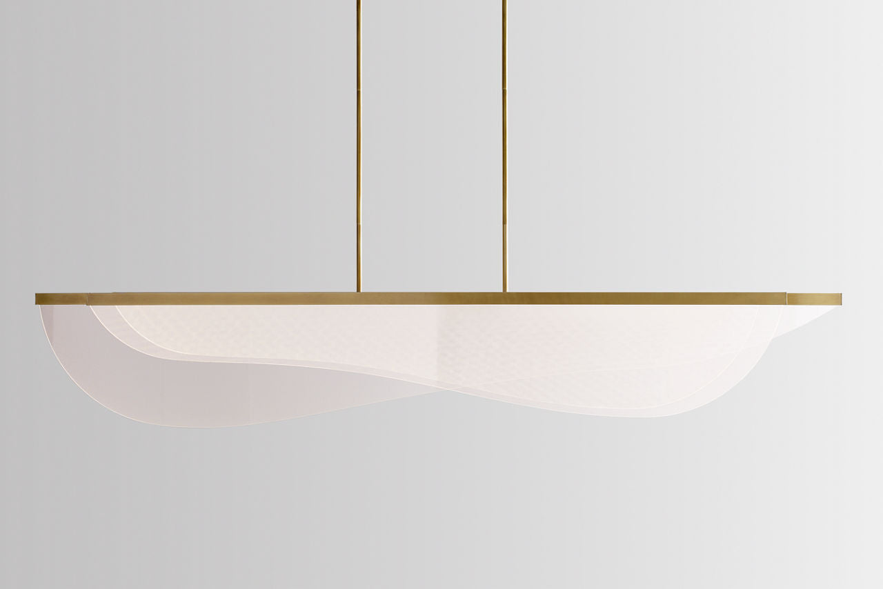 Nyra 60 Linear Suspension Plated Brass LED 90 CRI 3000K 120V