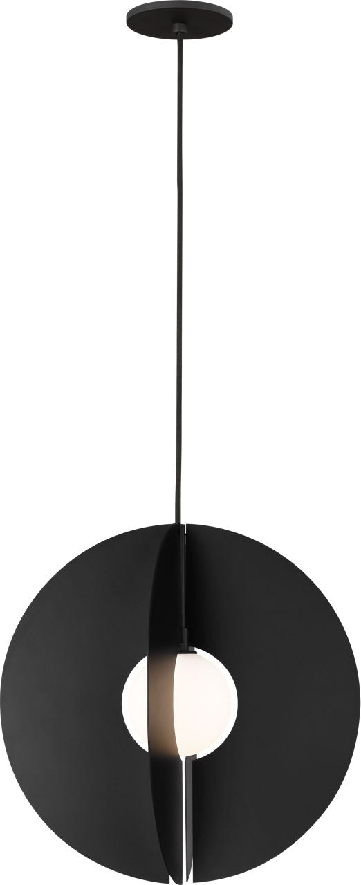Orbel Round Pendant Matte Black 3000K 90 CRI bi-pin g9 led 90 cri 3000k 120v