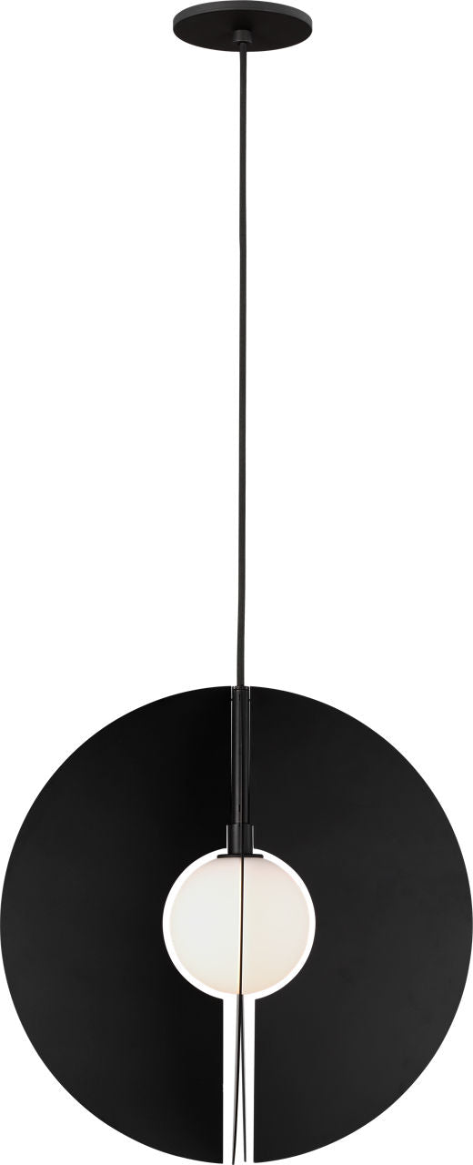 Orbel Round Pendant Matte Black 3000K 90 CRI bi-pin g9 led 90 cri 3000k 120v