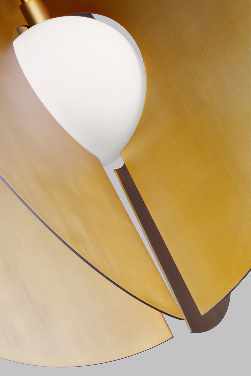 Orbel Round Pendant | Aged Brass Bulb Not Included