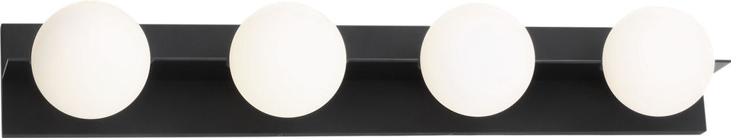 Orbel 4-Light Bath Matte Black LED 90 CRI Bi-Pin G9 3000K 120V