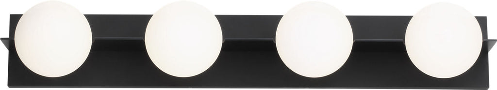 Orbel 4-Light Bath Matte Black LED 90 CRI Bi-Pin G9 3000K 120V