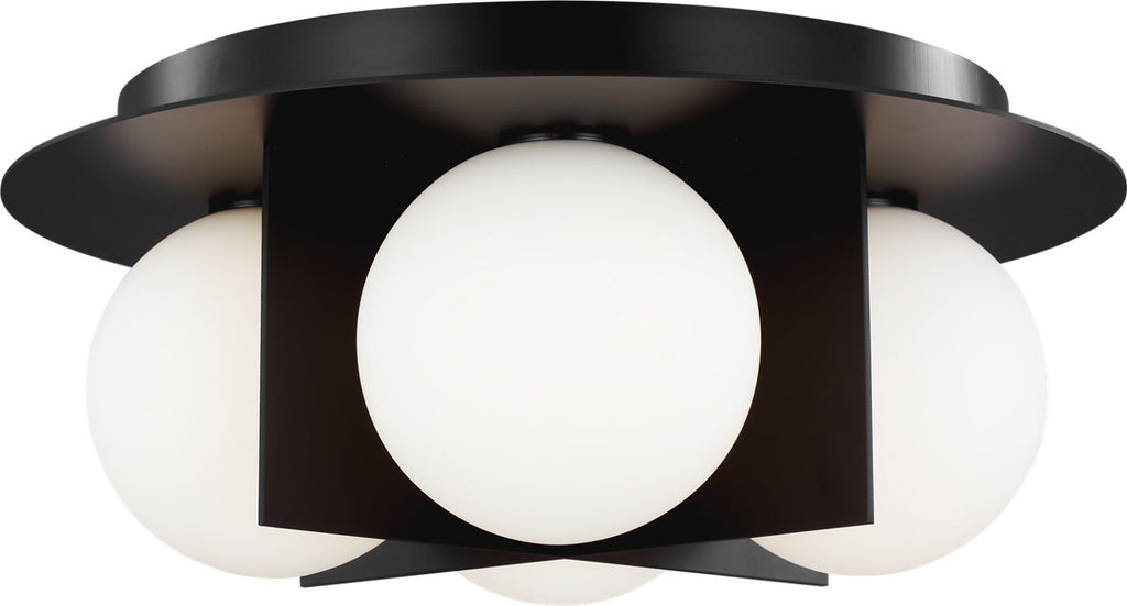 Orbel Flush Mount Matte Black LED 90 CRI Bi-Pin G9 3000K 120V