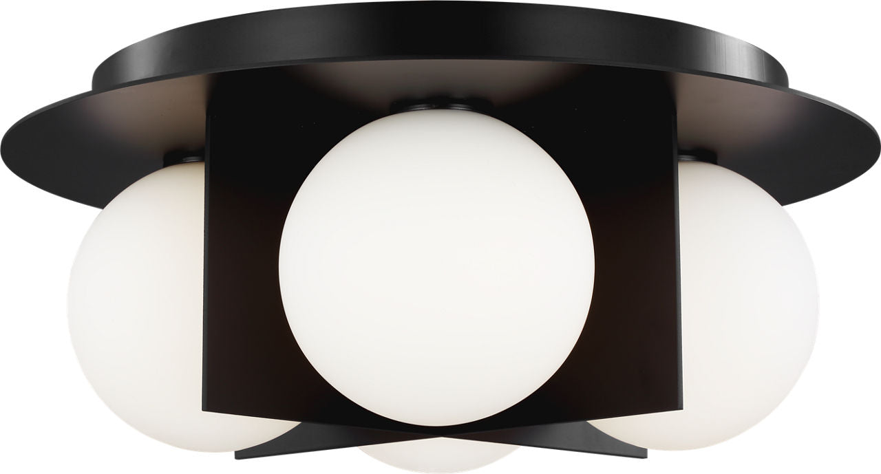 Orbel Flush Mount Matte Black LED 90 CRI Bi-Pin G9 3000K 120V