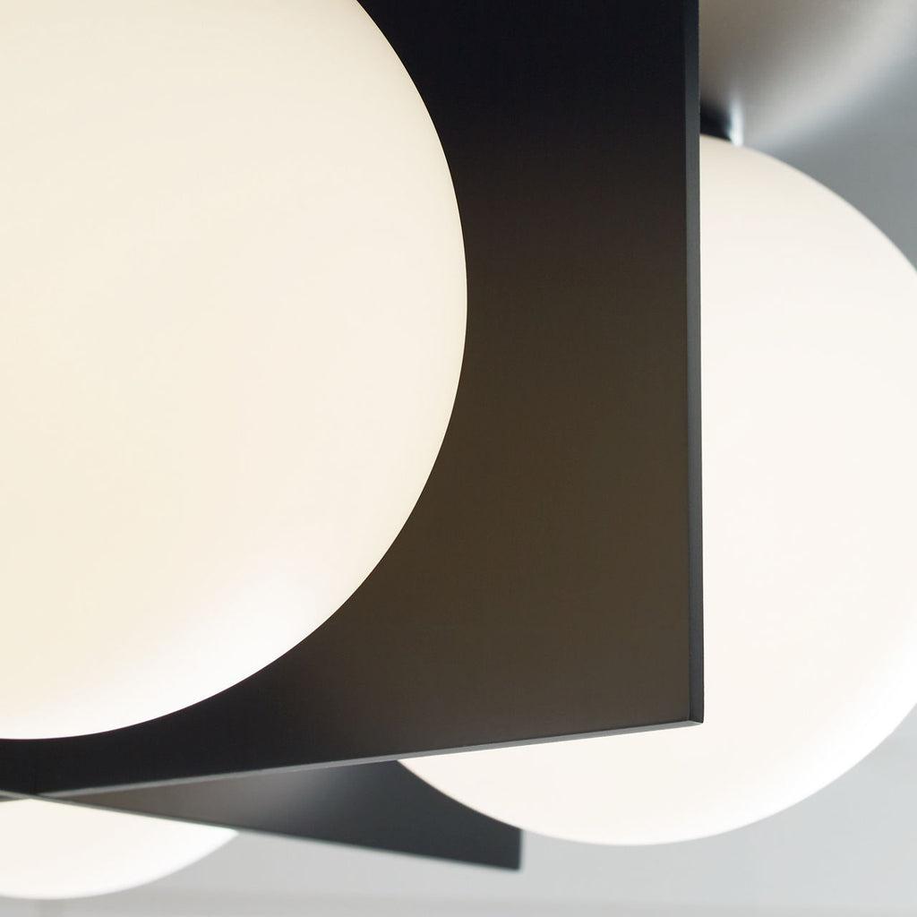 Orbel Flush Mount Matte Black LED 90 CRI Bi-Pin G9 3000K 120V