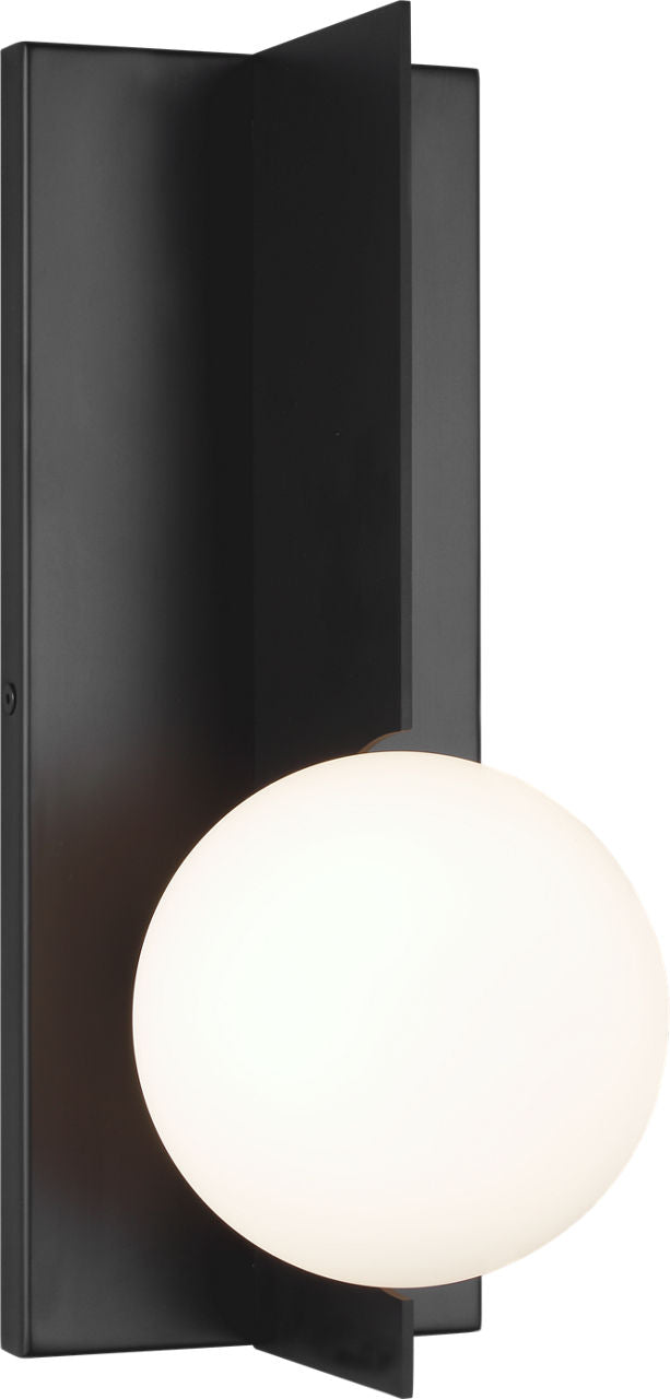 Orbel Wall Matte Black Bulb Not Included