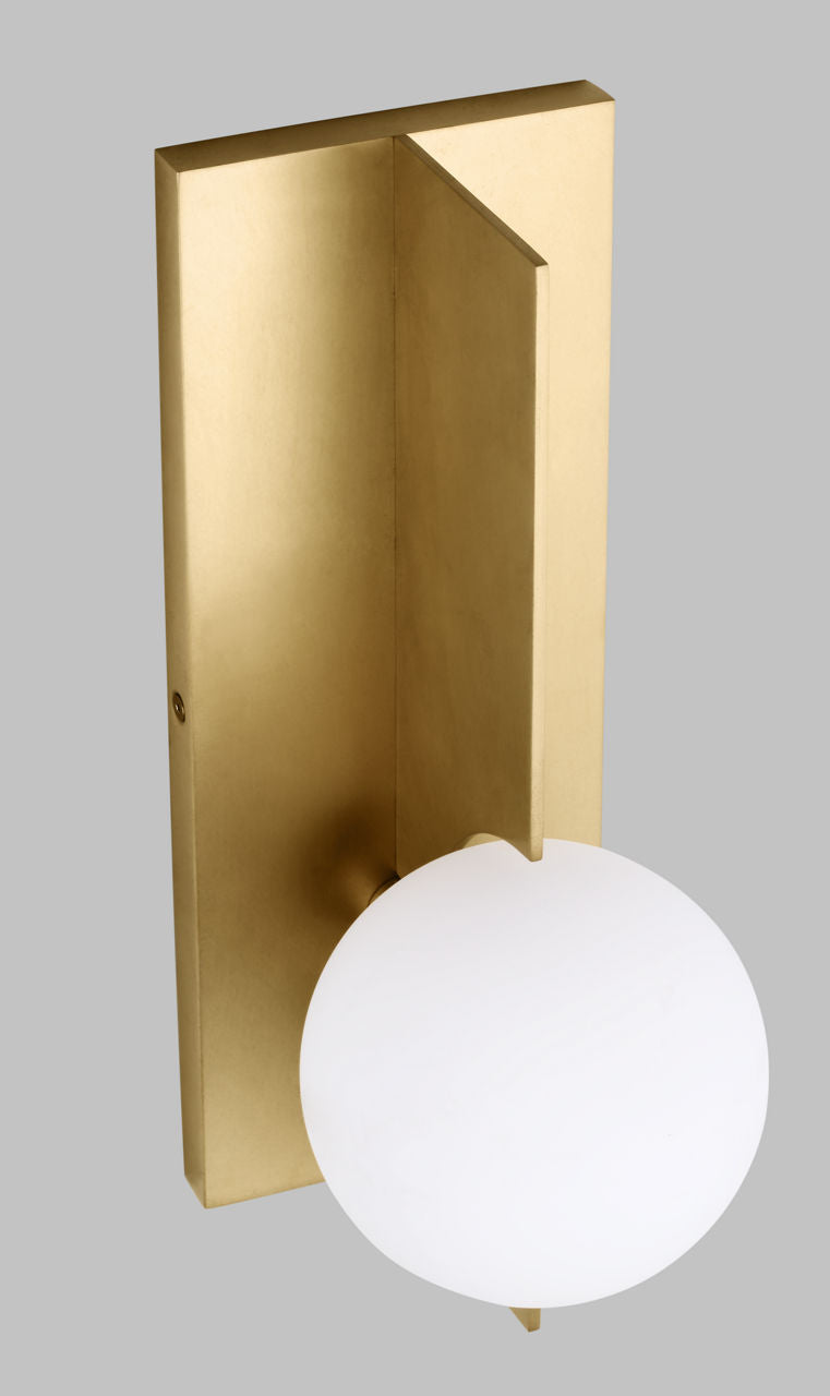 Orbel Wall Natural Brass Bulb Not Included
